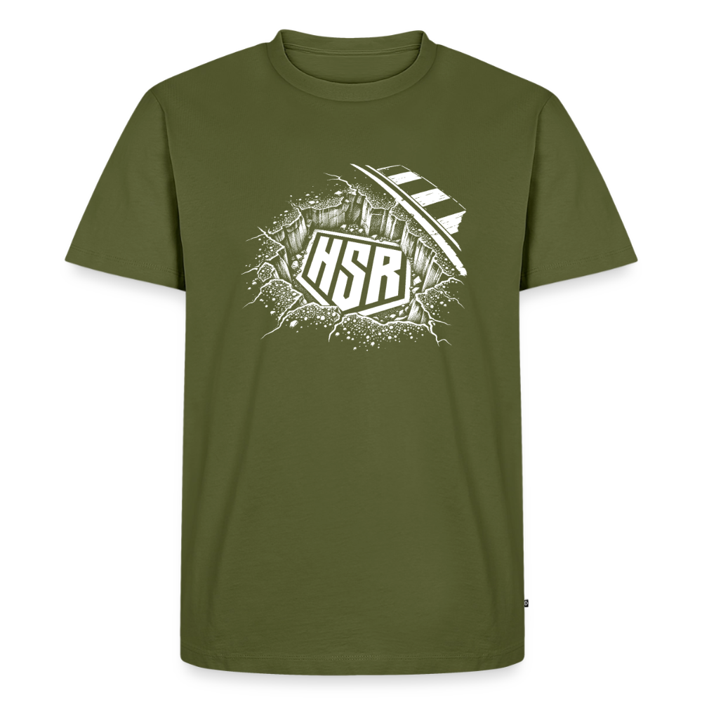 T-Shirt Homme - Logo Ground - kaki