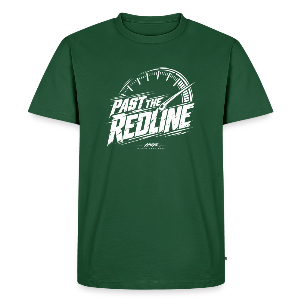T-Shirt Homme - Past the Redline - vert bouteille