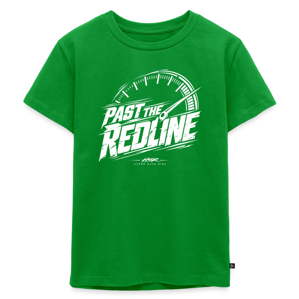 T-Shirt Enfant - Past the Redline - vert