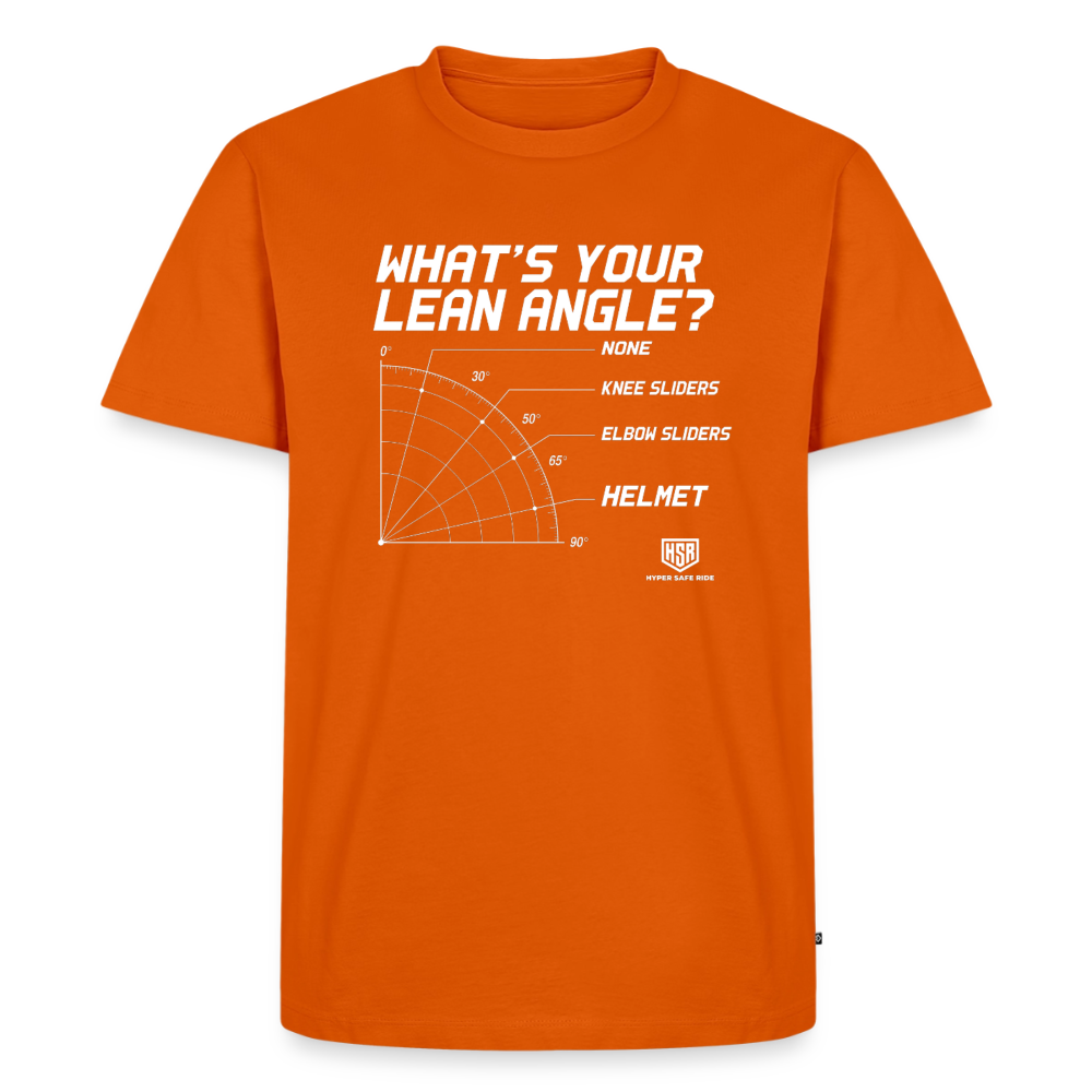 T-Shirt Homme - Find Your Line - orange 