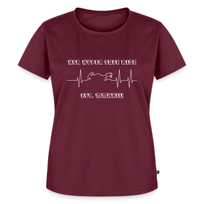 T-Shirt Femme - Est. MMXXIII - bourgogne