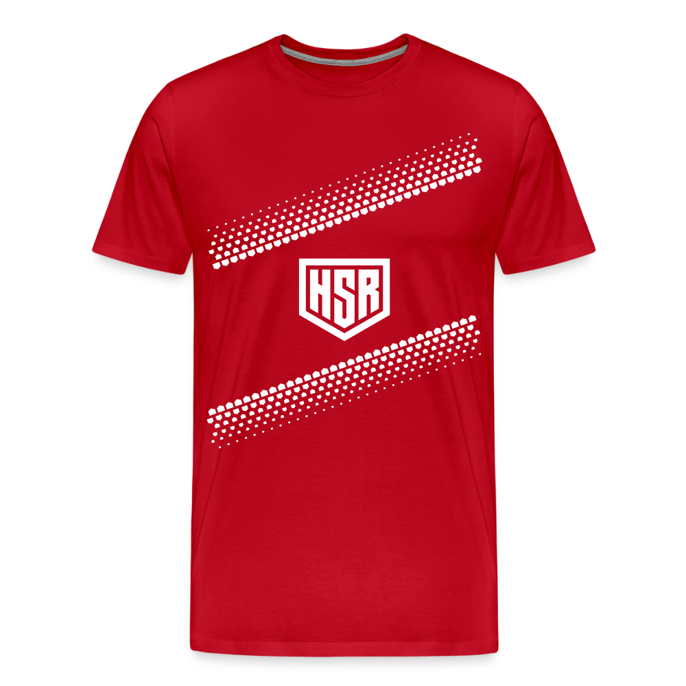 T-Shirt Homme - Pattern - rouge